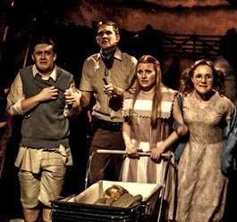 Blue Remembered Hills Cast Photo
