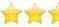 2.5 gold stars
