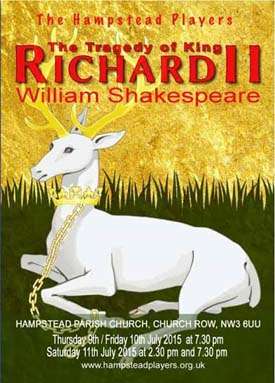 Hampstead Players and The Tragedy of King Richard II