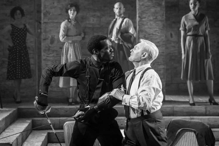 KBTC Romeo and Juliet Garrick Theatre Lily James (Juliet) Credit Johan Persson