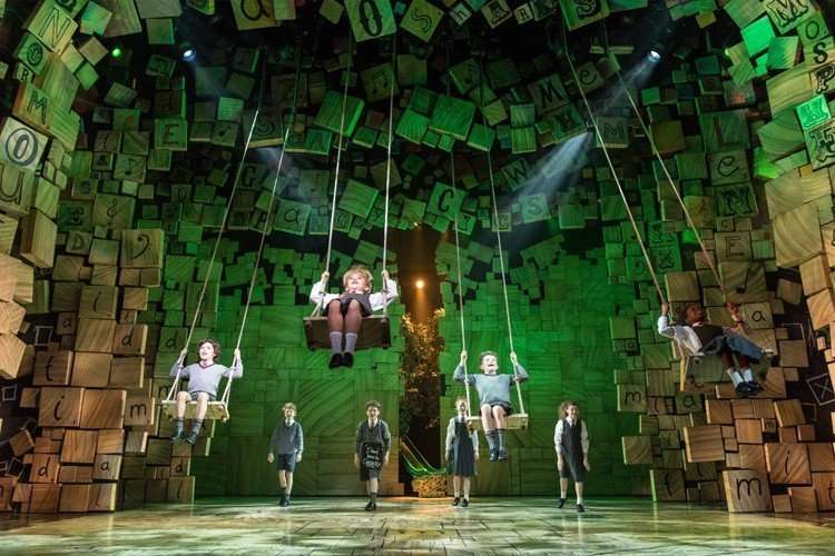 Royal Shakespeare Company's production of Matilda The Musical Credit Manuel Harlan