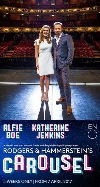Book tickets for Carousel starring Katherine Jenkins and Alfie Boe. Photo credit Matt Crockett