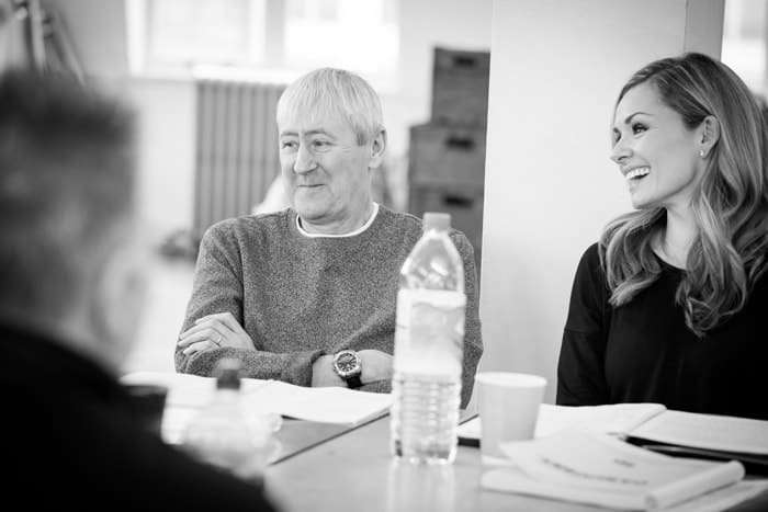l-r Nicholas Lyndhurst and Katherine Jenkins - Photo by Craig Sugden