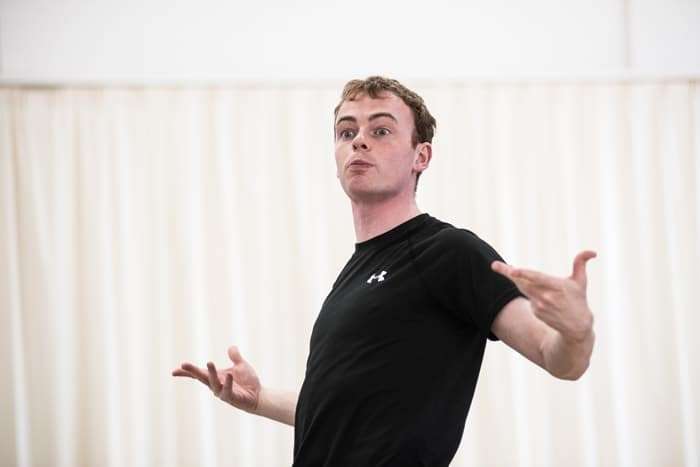 Disco Pigs: Colin Campbell and Evanna Lynch. Photos by Savannah Photographic