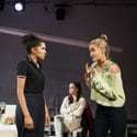 Rebekah Murrell, Jesse Bateson, Taylor Keegan in the National Youth Theatre's The Host at the Yard Theatre CREDIT Helen Maybanks
