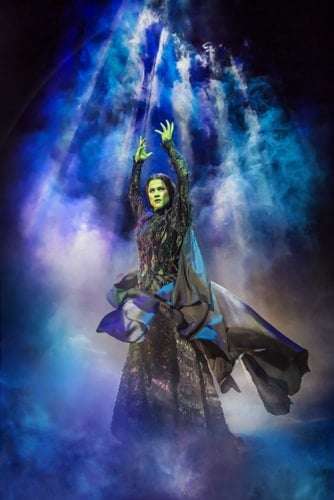 Amy Ross as Elphaba in WICKED UK & Ireland Tour. Photo Credit Matt Crockett