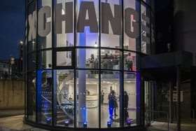 Exchange foyer at night photo Sarah McKenna-Ayres