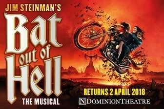 Bat Out of Hell The Musical 2018 London Dominion Theatre