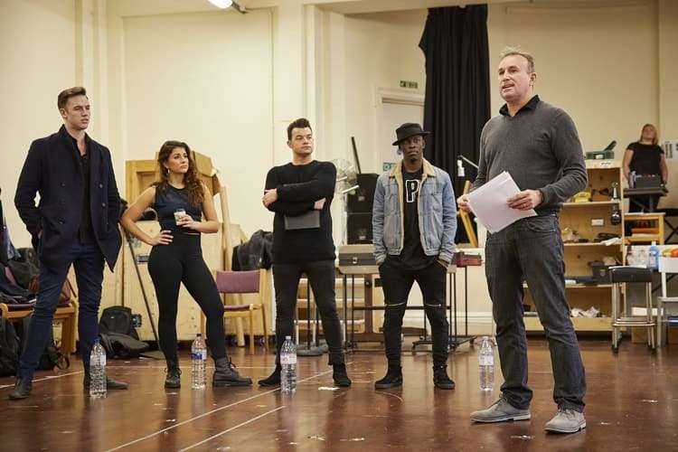 Declan Egan, Tara Young, Simon Bailey, Arnold Mabhena and Jon Emmanuel. Credit Brinkhoff & Mögenburg.
