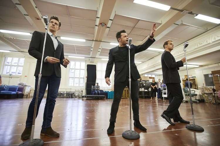 L-R Lewis Griffiths, Simon Bailey and Karl James Wilson. Credit Brinkhoff & Mögenburg.