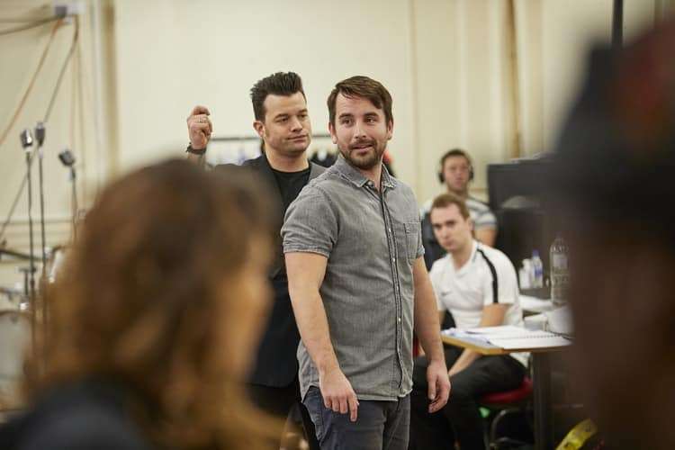 L-R Simon Bailey and Michael Watson. Credit Brinkhoff & Mögenburg.