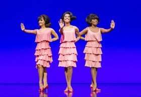 Motown The Musical West End cast - The Supremes - credit Tristram Kenton