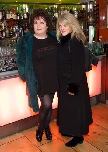 Sue-Vincent-and-Lisa-George-at-the-press-night-for-ALL-OR-NOTHING-credit-Piers-Allardyce