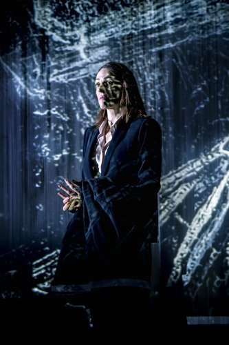 Suranne Jones (Nancy) in Frozen at the Theatre Royal Haymarket. Photo by Johan Persson