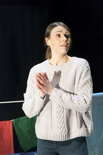 Suranne Jones (Nancy) in Frozen at the Theatre Royal Haymarket. Photo by Johan Persson