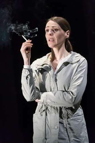 Suranne Jones (Nancy) in Frozen at the Theatre Royal Haymarket. Photo by Johan Persson