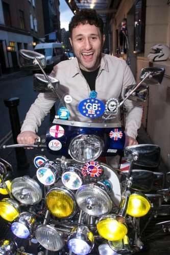 Antony Costa at ALL OR NOTHING Gala Night. Credit Dan Wooller