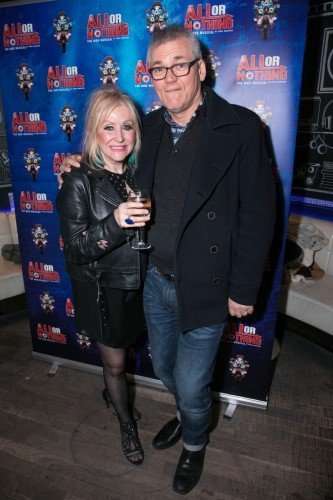 Carol Harrison & Mike Barson at ALL OR NOTHING Gala Night. Credit Dan Wooller
