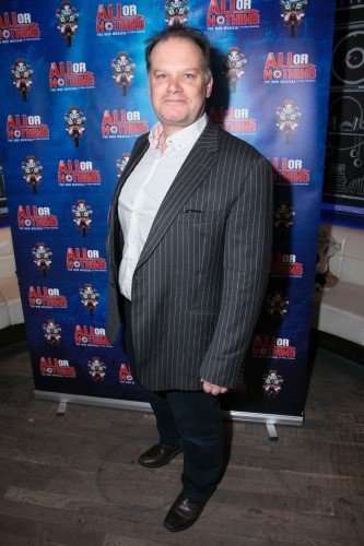 Daniel Beales at ALL OR NOTHING Gala Night. Credit Dan Wooller