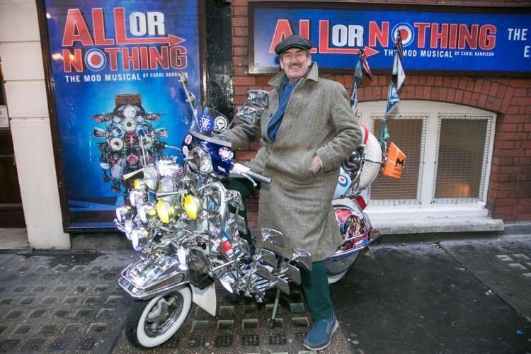 John Challis at ALL OR NOTHING Gala Night. Credit Dan Wooller