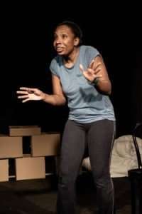 Tiannah Viechweg, Performing QUARRY by Rachel Smart