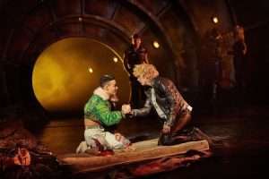Alex Thomas Smith as Tink, Andrew Polec as Strat in BAT OUT OF HELL THE MUSICAL. Photo Credit-Specular