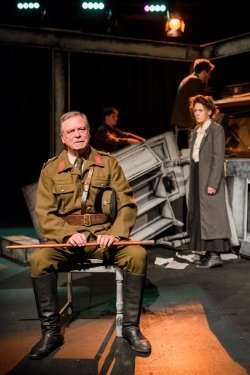 Russell Richardson as Vane and Elinor Lawless as Hanna -To Have To Shoot Irishmen - Photo by Mike Massaro