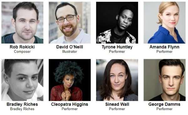 Cast: George Damms, Amanda Flynn, Cleopatra Higgins, Tyrone Huntley, Bradley Riches and Sinéad Wall.