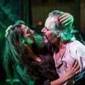 Pia Tjelta & Øystein Røger in a scene from The Lady From The Sea by Henrik Ibsen @ Print Room, Coronet. Directed by Marit Moum Aune.