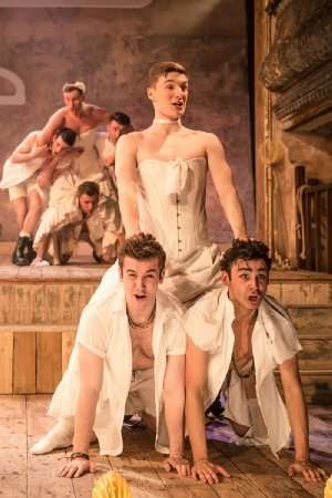 The Pirates of Penzance at Wilton's Music Hall - photo credit Scott Rylander.
