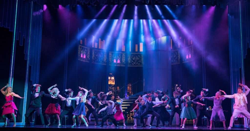 The cast of BIG The Musical. Credit Alastair Muir