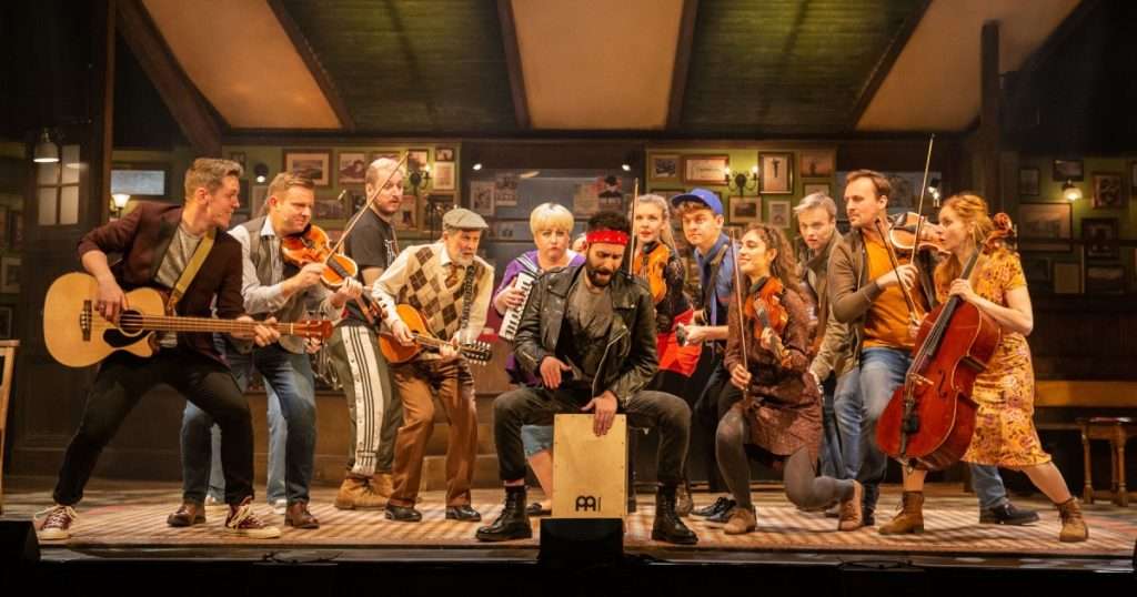 The cast of Once - UK Tour - Photo Mark Senior