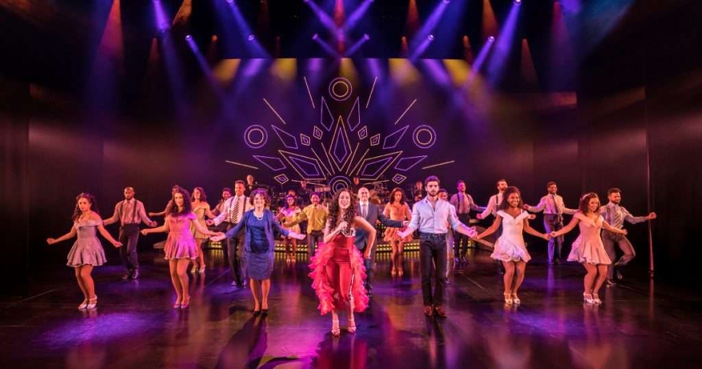 ON YOUR FEET. Philippa Stefani 'Gloria Estefan' and Company. Photo Johan Persson.