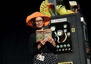 Elle Wootton in The 13-Storey Treehouse photo Heidrun Lohr
