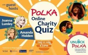Joanna Lumley and Amanda Holden to host Polka Quiz Night