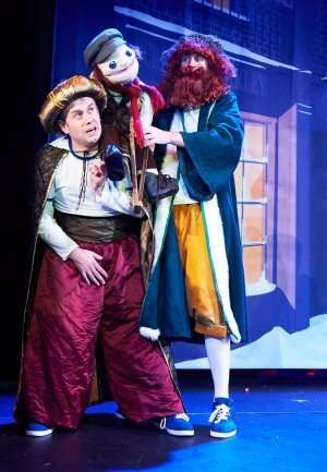 POTTED PANTO - Jefferson Turner and Daniel Clarkson -Photo by Geraint Lewis.