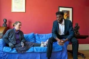 Don't Open the Door: Janet Behan and Alessandro Babalola.