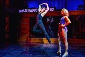 Richard Winsor (Tony) and Olivia Fines (Stephanie) - Saturday Night Fever - Photo by Paul Coltas.