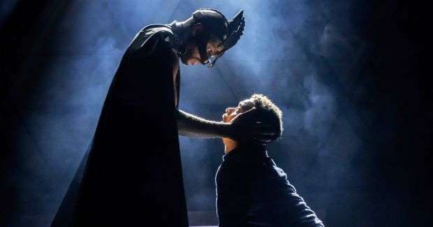 Dyllón Burnside and Danny Lee Wynter in Black Superhero © Johan Persson
