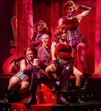 Frank's Closet. Andy Moss and cast. Photo by Danny Kaan.