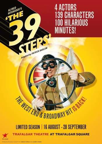 39 Steps Trafalgar Theatre London