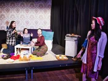 Sunday on the Rocks at Bread and Roses Theatre. Photo credit: Paddy Gormley.