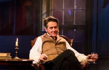 Adrian Lukis in Being Mr Wickham. Photo credit: James Findlay