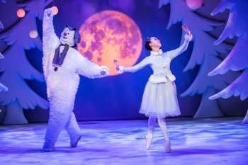 The Snowman at Peacock Theatre. Image credit: Tristram Kenton