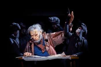 Moby Dick at the Barbican. Photo credit: Christophe Raynaudde Lage