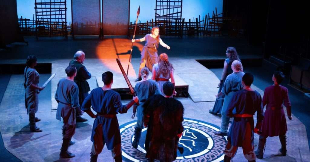 Boudica at The Questors Theatre. Photo credit: Carla Marker