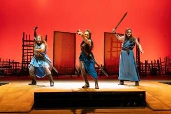 Boudica at The Questors Theatre. Photo credit: Carla Marker