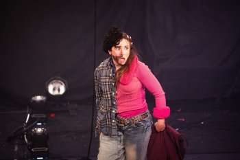 Natalie Palamides in WEER. Photo: Traverse Theatre