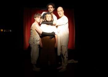 Mrs T Foresees at Lion & Unicorn Theatre. Photo by Tara Basi