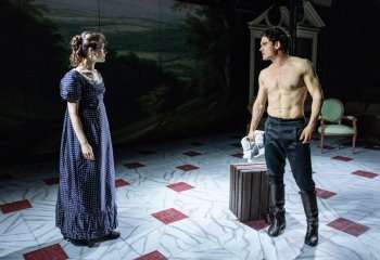Death Comes To Pemberley at Theatre Royal Brighton. Credit: Pamela Raith Photography